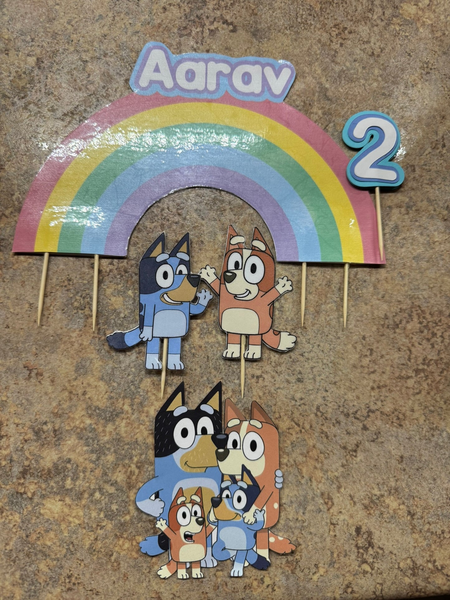 Cardstock Banners and Toppers