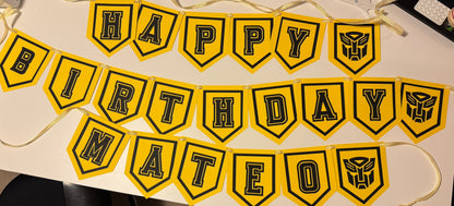 Cardstock Banners and Toppers