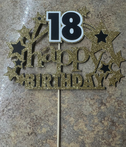 Cardstock Banners and Toppers