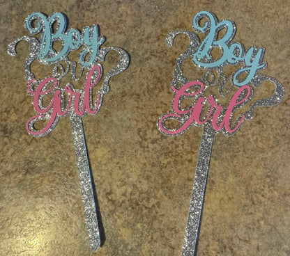 Cardstock Banners and Toppers