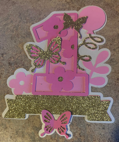 Cardstock Banners and Toppers