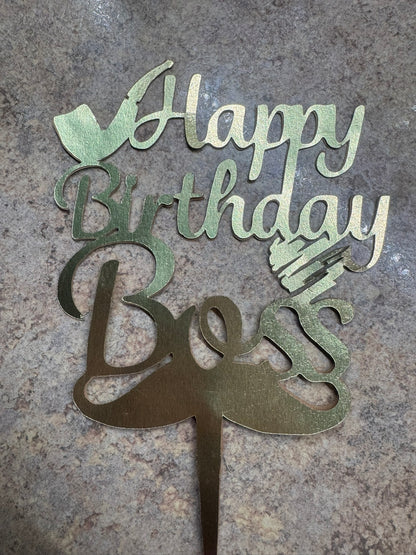Cardstock Banners and Toppers