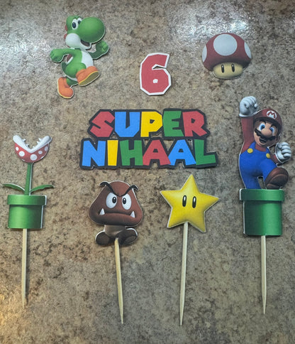 Cardstock Banners and Toppers